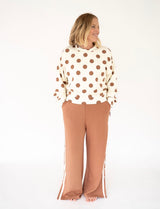Simply Southern Mocha Tie Lounge Pants | Women's