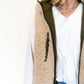 Cozy Chic Reversible Longline Vest – Olive