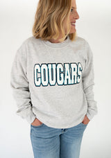 Cougars Chenille Crewneck Sweatshirt | Women