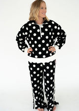 Simply Southern Black &  White Polka Dot Pant | Women's