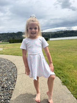 Pastel Bloom Active Dress | Toddler & Active