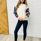 Sing a Melody Floral Sleeve Top