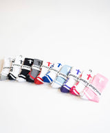 Pathos Socks "Glory to God" White & Silver