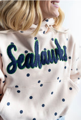 Women's Polka Dot Seahawks Hoodie