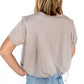 The Everyday Bubble Tee – Taupe