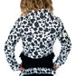 Clover Cropped Ruffle Jacket-Moo Crew