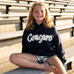 Navy Cougar Patch Spirit Hoodie – Youth