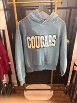 Acid Wash Cougar Hoodie | Women's