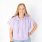 Lavender Dream Short-Sleeve Hoodie