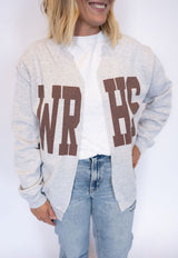 WHRS Sweatshirt Cardigan