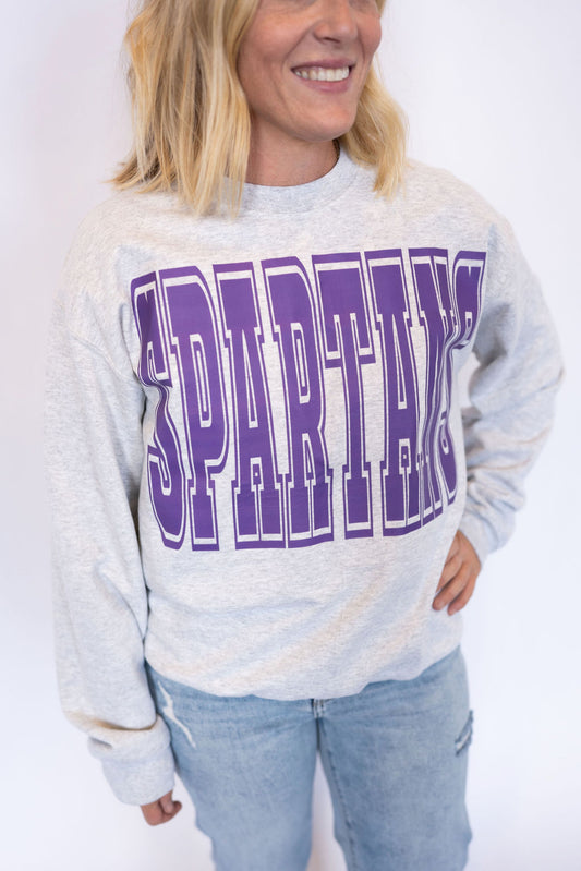 Spartans Reversible "V" Crew Neck