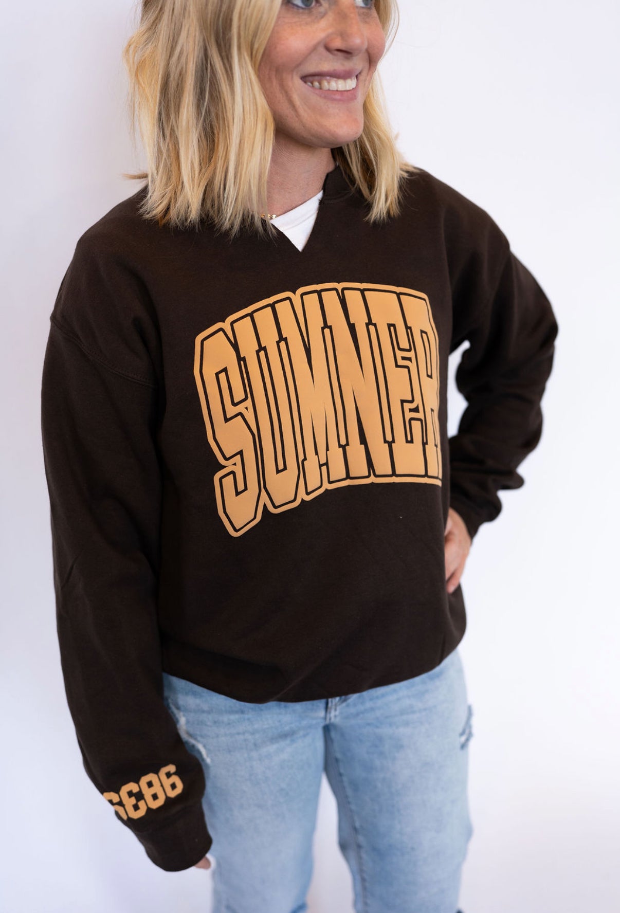 Chocolate Sumner Crew Neck