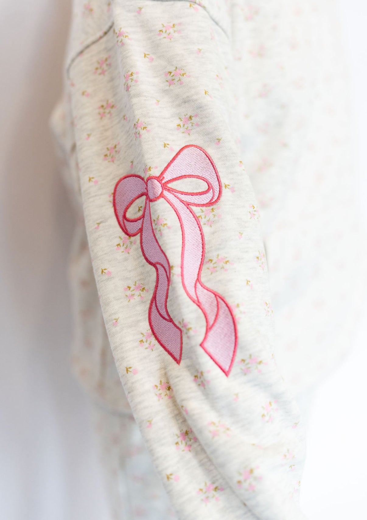 Simply Southern Floral Bow Hoodie