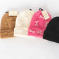 Simply Southern Preppy Solid Coquette Bow Beanie