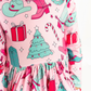 Cowgirl Christmas Twirl Dress