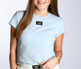 Lulu Mac Light Blue Babydoll Tee | Adult
