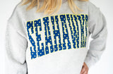 Seahawks Polka Dot Mock Neck Sweatshirt | Women's