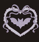 Sweet Wink Rhinestone Bat Patch Halloween Short Sleeve T-Shirt | Toddler & Youth