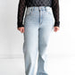 Hidden LA Jeans, Logan "Dad" style, studded, comfort and stretch