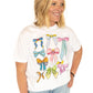 Princess inspired bows tee, Soft comfy fit perfect for chasing kids or coffee, Adorable bow graphic with subtle princess vibes, Coordinates with toddler & youth sizes for the cutest matching moment, Lightweight, breathable cotton