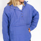 Rich purple quilted design for a stylish, standout look
Lightweight yet warm insulated puffer style
Snap-button front with adjustable hood
Large front kangaroo pocket + side pockets for essentials
Relaxed fit – easy to layer over sweaters and hoodies
Available in XS, S/M, and L/XL