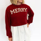 Brand: Simply Southern
Top: soft sweatshirt material with pearl “MERRY” appliqué
Bottom: lightweight woven skirt for a cute layered effect
Relaxed, easy fit with ribbed cuffs and hem
Colors: Cranberry red + white
Available in sizes XS–XXL