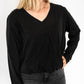 Soft + lightweight fabric for all-day comfort
Relaxed fit with a touch of shape at the waist
Subtle bubble hem design for easy styling
Pairs perfectly with denim, skirts, or layered under jackets
Available in sizes S–XL