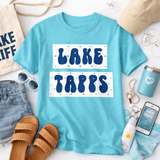 Baby Blue Lake Tapps Adult Tee - Teigan & Co
