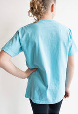 Baby Blue Lake Tapps Tee | Youth - Teigan & Co