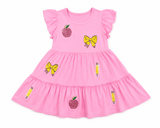Back to School Sequins Dress | Toddler and Youth - Teigan & Co