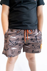 Baseballism Hardball Hunter Youth Diamond Air Mesh Shorts | Youth - Teigan & Co