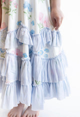 Bella Dainty Floral Ruffle Dress | Toddler & Youth - Teigan & Co