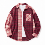 Berry Bliss Patchwork Flannel | Women's - Teigan & Co
