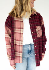 Berry Bliss Patchwork Flannel | Women's - Teigan & Co