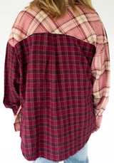 Berry Bliss Patchwork Flannel | Women's - Teigan & Co