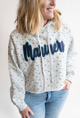 Bloom Mariners Patch Hoodie | Women's - Teigan & Co