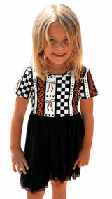 Bow to Be Wild Twirl Tutu Dress | Toddler & Youth - Teigan & Co
