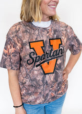 Camo "Valley" Spartan T-Shirt - Teigan & Co