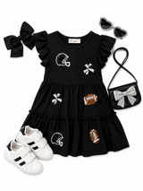 Friday Night Lights Black Dress | Toddler & Youth - Teigan & Co