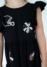 Friday Night Lights Black Dress | Toddler & Youth - Teigan & Co