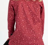 Friday Night Lights Maroon Quarter Zip | Toddler & Youth - Teigan & Co