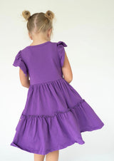Friday Night Lights Purple Dress | Toddler & Youth - Teigan & Co