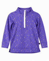 Friday Night Lights Purple Quarter Zip - Teigan & Co