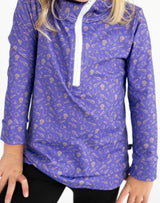 Friday Night Lights Purple Quarter Zip | Toddler & Youth - Teigan & Co