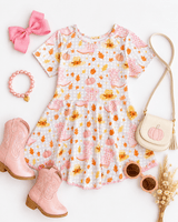 Harvest Season Twirl Dress | Toddler & Youth - Teigan & Co