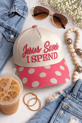 Jesus Saves, I Spend Trucker - Teigan & Co