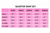 Katydid Blue Quarter-Snap Two-Piece Athletic Set | Women's - Teigan & Co