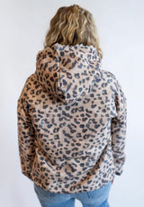 Leopard Lace Trim Hoodie - Ampersand Ave | Women's - Teigan & Co