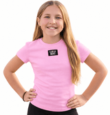 Lulu Mac Baby Doll Tee - Light Pink | Youth - Teigan & Co