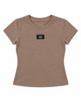 Lulu Mac Baby Doll Top- Dark Taupe | Youth - Teigan & Co
